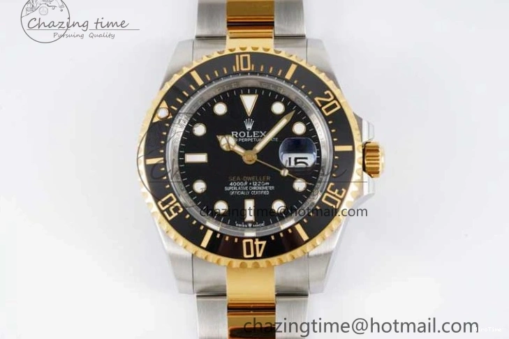 MiroTime 0127 Lightweight Sea-Dweller 126603 APF Best Edition Black Dial on SS YG Bracelet VR 2035